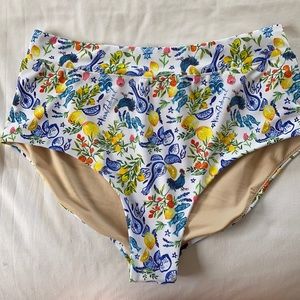 MOTT 50 High Rise Moderate Coverage Swim Bottom